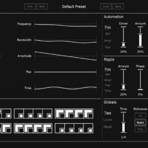 Ripple Delay Free Multi-Tap Delay Plugin