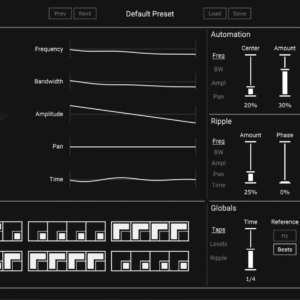 Ripple Delay Pro Multi-Tap Delay Plugin